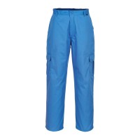 CALÇA ANTIESTATICA ESD AZUL AS11